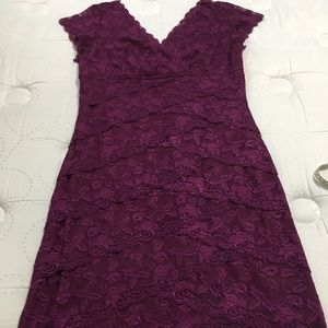 Tiered lace dress perfect for date night!